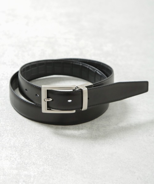 スプリットレザーリバーシブルベルト（ベルト）｜nano･universe（ナノユニバース）