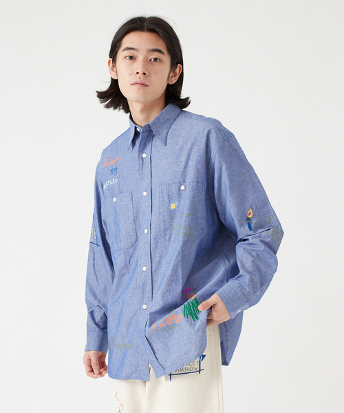 【セール】GOODOLD SHOP プリント シャツ（シャツ/ブラウス）｜B.C STOCK（ベーセーストック）