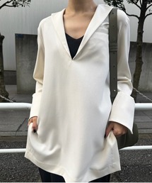 シャツ/ブラウス(半袖/袖なし) Ameri VINTAGE - Ameri 2WAY BACKWARDS SHIRT Ameri（アメリ）の「2WAY BACKWARDS SHIRT（シャツ/ブラウス