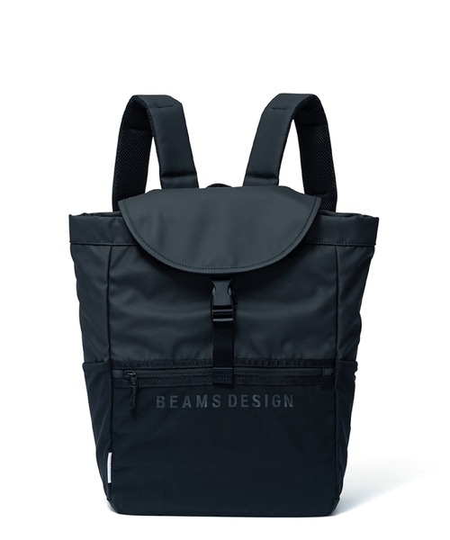 BEAMS DESIGN（ビームス デザイン）の「BEAMSDESIGN（ビームスデザイン）エラスティックメッシュ バックパック（バックパック/リュック・メンズ・グレー/ブラック/ネイビー・FREE）」の7枚目の写真
