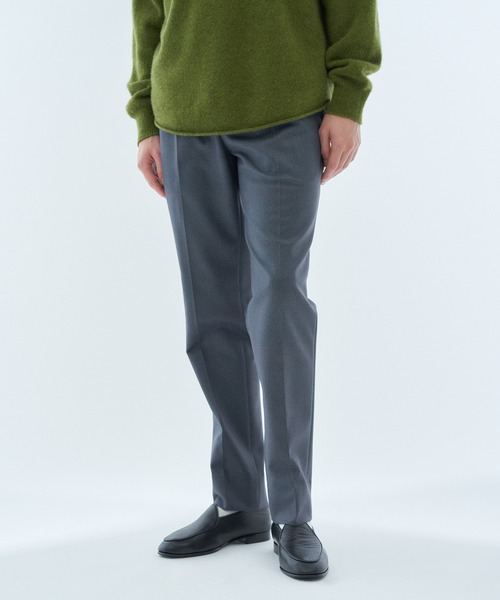 ESTNATION（エストネーション）の「ESTNATION / ダウンファブリック ツイル セットアップイージーパンツ（スラックス・メンズ・キャメル/ネイビー/グレー・LARGE/MEDIUM/X-LARGE/SMALL）」の2枚目の写真