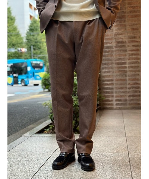 ESTNATION（エストネーション）の「ESTNATION / ダウンファブリック ツイル セットアップイージーパンツ（スラックス・メンズ・キャメル/ネイビー/グレー・LARGE/MEDIUM/X-LARGE/SMALL）」の21枚目の写真