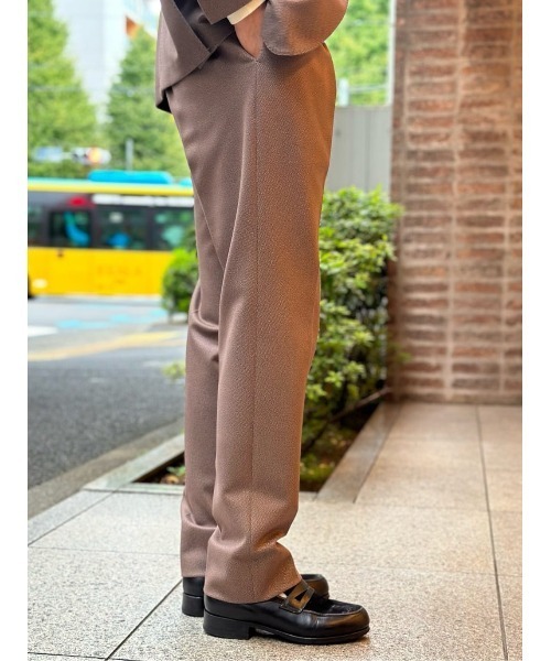 ESTNATION（エストネーション）の「ESTNATION / ダウンファブリック ツイル セットアップイージーパンツ（スラックス・メンズ・キャメル/ネイビー/グレー・LARGE/MEDIUM/X-LARGE/SMALL）」の22枚目の写真