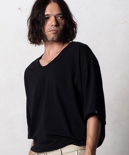 EGO TRIPPING（エゴトリッピング）の「mt9376- CREWNOT Tシャツ（Tシャツ/カットソー・メンズ・ホワイト/チャコール/ブラック/グレー・46/48）」の2枚目の写真