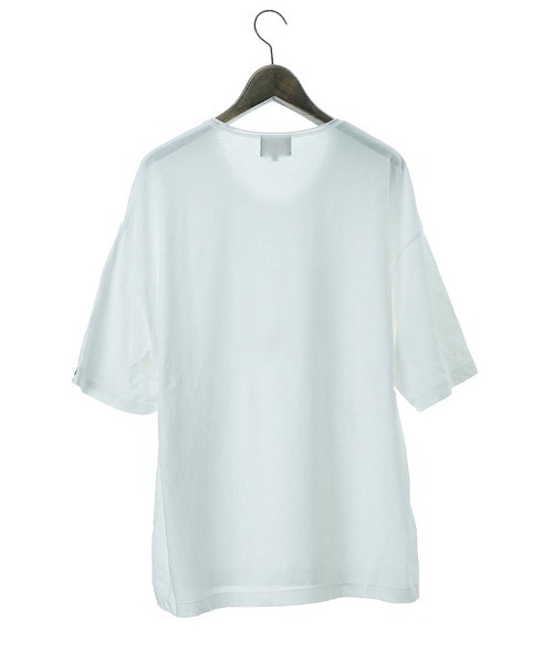 EGO TRIPPING（エゴトリッピング）の「mt9376- CREWNOT Tシャツ（Tシャツ/カットソー・メンズ・ホワイト/チャコール/ブラック/グレー・46/48）」の14枚目の写真