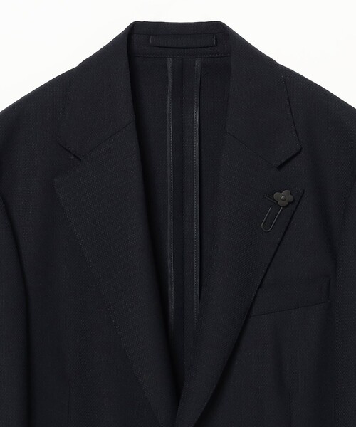 LARDINI(ラルディーニ)の「LARDINI / ROMA ホップサック ジャケット(テーラードジャケット・メンズ・ネイビー・42/50/48/46/44)」の3枚目の写真