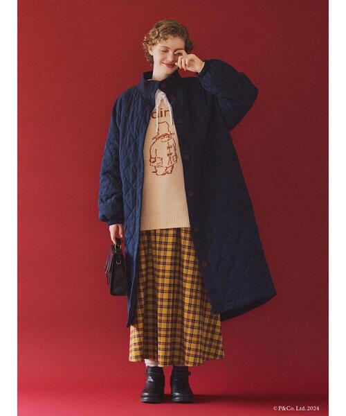 Samansa Mos2（サマンサ モスモス）の「【Paddington×Samansa Mos2】ジャカードニット（ニット/セーター・レディース・オフホワイト/グレー/キャメル・F）」の22枚目の写真