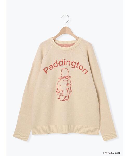 Samansa Mos2（サマンサ モスモス）の「【Paddington×Samansa Mos2】ジャカードニット（ニット/セーター・レディース・オフホワイト/グレー/キャメル・F）」の5枚目の写真