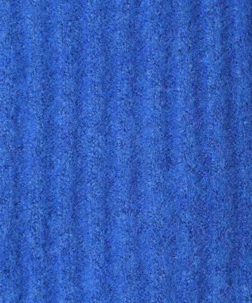 ITS'DEMO（イッツデモ）の「◆【マシンウォッシャブル】ふわもちリブニット（ニット/セーター・レディース・パープル/ライトブルー/ブルー/レッド系1・00）」の8枚目の写真