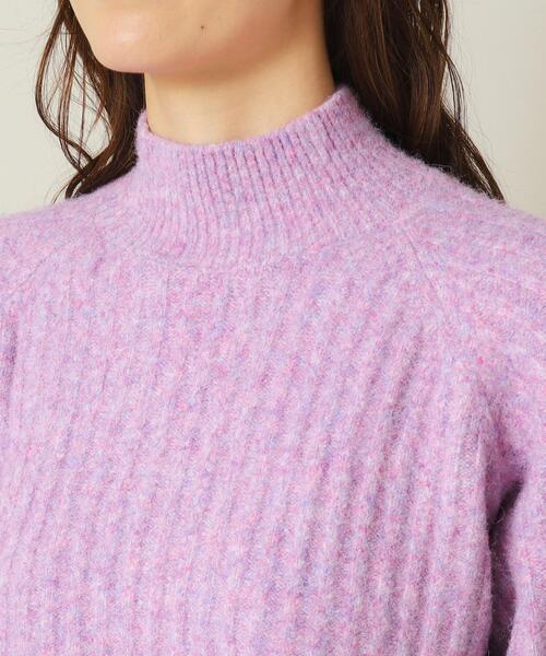 ITS'DEMO（イッツデモ）の「◆【マシンウォッシャブル】ふわもちリブニット（ニット/セーター・レディース・パープル/ライトブルー/ブルー/レッド系1・00）」の16枚目の写真