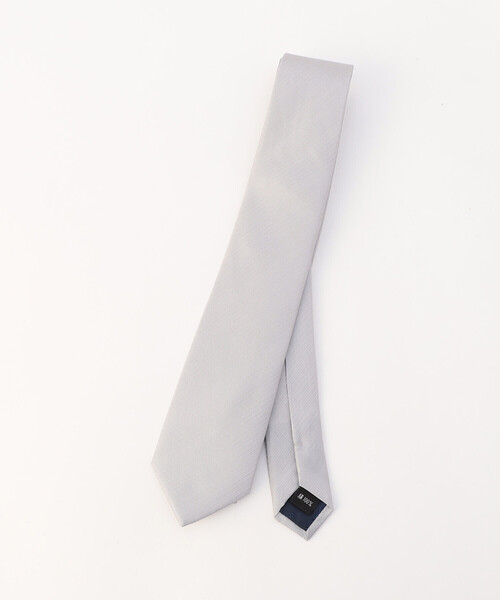 COMME CA ISM（コムサイズム）の「【シルク100％】ソリッド 地柄 ネクタイ（ネクタイ・メンズ・ボルドー/ネイビー/グレー・FREE）」の5枚目の写真