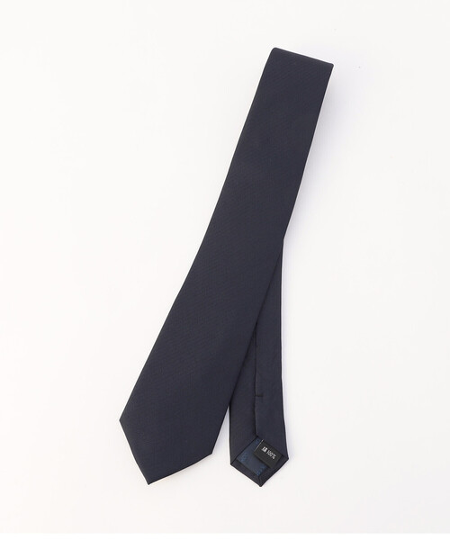COMME CA ISM（コムサイズム）の「【シルク100％】ソリッド 地柄 ネクタイ（ネクタイ・メンズ・ボルドー/ネイビー/グレー・FREE）」の6枚目の写真