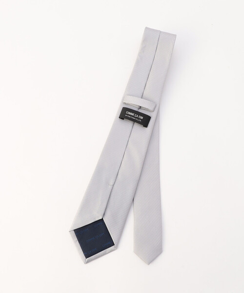 COMME CA ISM（コムサイズム）の「【シルク100％】ソリッド 地柄 ネクタイ（ネクタイ・メンズ・ボルドー/ネイビー/グレー・FREE）」の8枚目の写真
