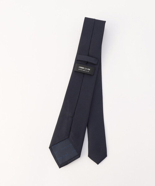 COMME CA ISM（コムサイズム）の「【シルク100％】ソリッド 地柄 ネクタイ（ネクタイ・メンズ・ボルドー/ネイビー/グレー・FREE）」の9枚目の写真