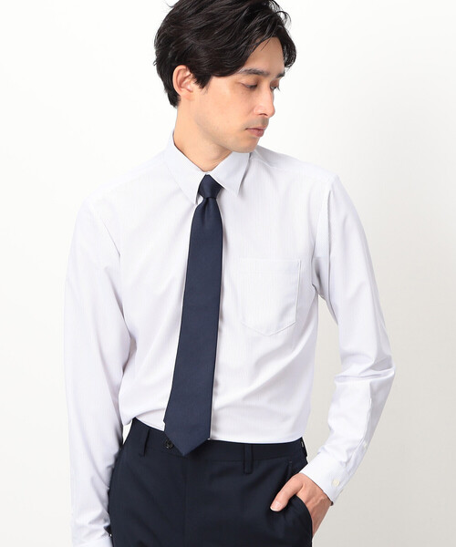 COMME CA ISM（コムサイズム）の「【シルク100％】ソリッド 地柄 ネクタイ（ネクタイ・メンズ・ボルドー/ネイビー/グレー・FREE）」の13枚目の写真