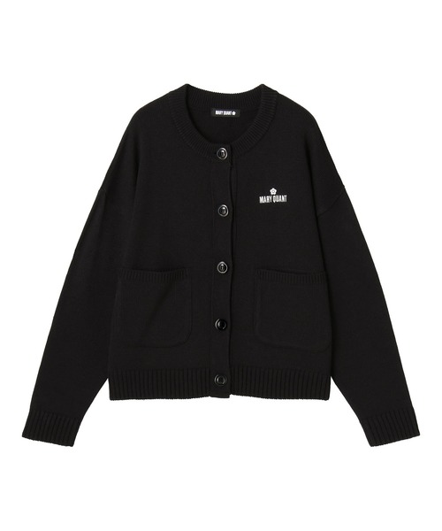 【タグ付き未使用！】マリークワント　ピカチュウ　RUN カーディガン ブラック MARY QUANT（マリークワント）の「ピカチュウRUN カーディガン