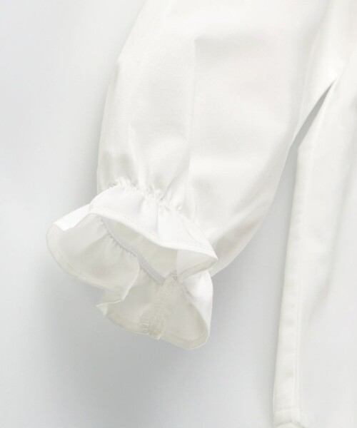 BRANSHES（ブランシェス）の「【フォーマル/リボン取り外し可】ブラウス（シャツ/ブラウス・キッズ・オフホワイト・110/120/130）」の7枚目の写真