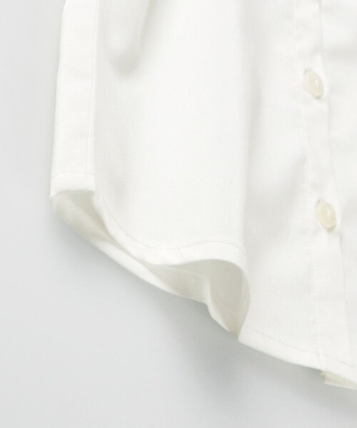 BRANSHES（ブランシェス）の「【フォーマル/リボン取り外し可】ブラウス（シャツ/ブラウス・キッズ・オフホワイト・110/120/130）」の8枚目の写真