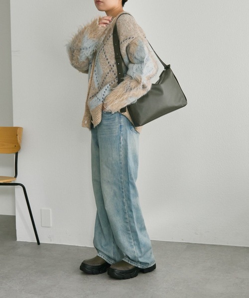 本革/480g》2WAYレザーショルダーバッグ（ショルダーバッグ）｜ear