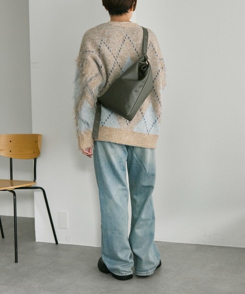 本革/480g》2WAYレザーショルダーバッグ（ショルダーバッグ）｜ear