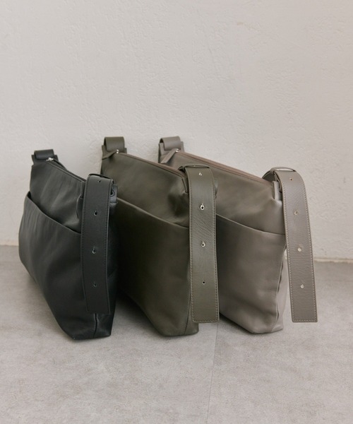 セール】《本革/480g》2WAYレザーショルダーバッグ（ショルダーバッグ