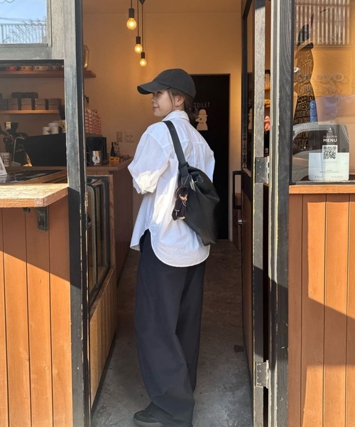 本革/480g》2WAYレザーショルダーバッグ（ショルダーバッグ）｜ear