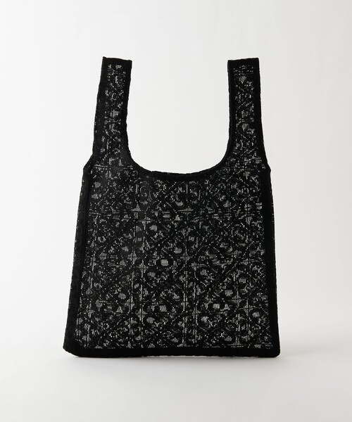 BEAUTY&YOUTH UNITED ARROWS(ビューティーアンドユースユナイテッドアローズ)の「レース トートバッグ(トートバッグ・レディース・ホワイト/ブラック・FREE)」の4枚目の写真
