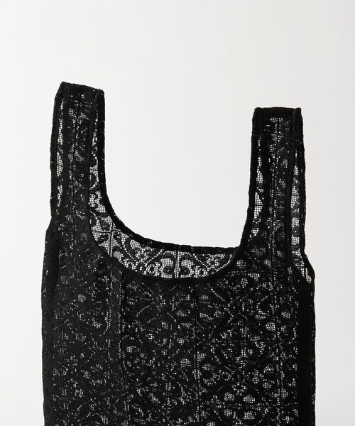 BEAUTY&YOUTH UNITED ARROWS(ビューティーアンドユースユナイテッドアローズ)の「レース トートバッグ(トートバッグ・レディース・ホワイト/ブラック・FREE)」の5枚目の写真
