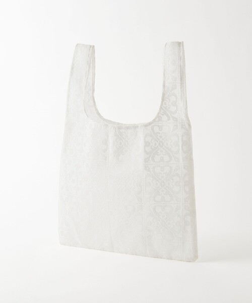 BEAUTY&YOUTH UNITED ARROWS(ビューティーアンドユースユナイテッドアローズ)の「レース トートバッグ(トートバッグ・レディース・ホワイト/ブラック・FREE)」の10枚目の写真