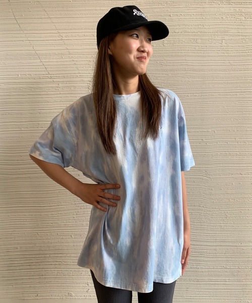 RVCA☆Spread Out Short Sleeve Tee 蝶プリント 半袖 Tシャツ RVCA ルーカ 半袖 Tシャツ レディース バックプリント BUTTERFLY