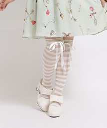 MILK（ミルク）の「ボーダー オーバーニー（ソックス/靴下）」