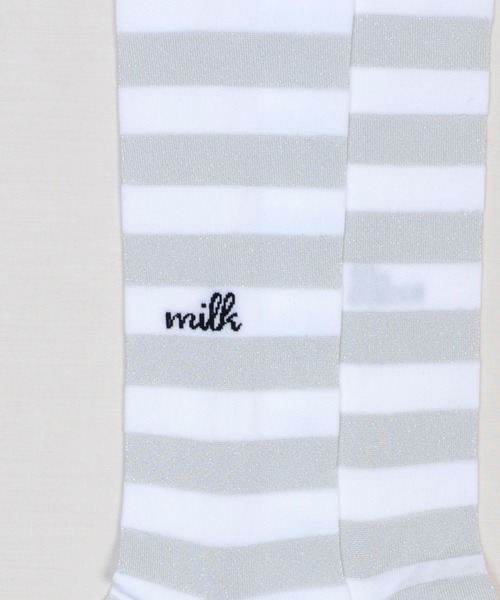 MILK(ミルク)の「ボーダー オーバーニー(ソックス/靴下・レディース・C/B/A/D・FREE)」の20枚目の写真