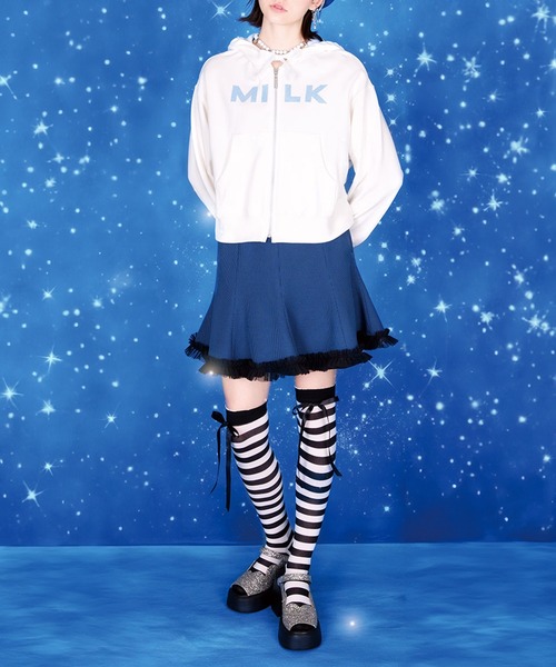 MILK(ミルク)の「ボーダー オーバーニー(ソックス/靴下・レディース・C/B/A/D・FREE)」の18枚目の写真