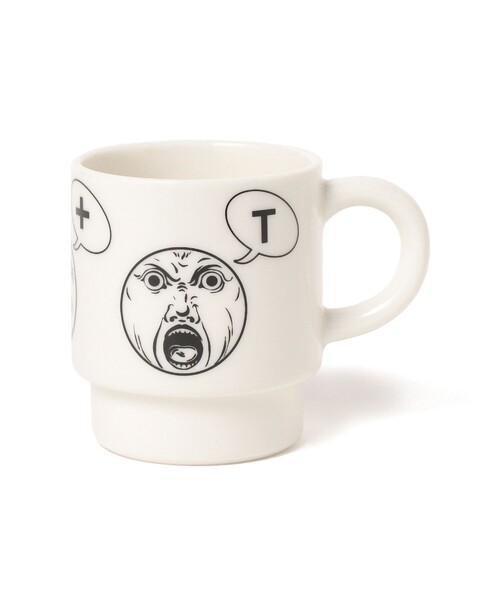 TOKYO CULTUART by BEAMS(トウキョウカルチャートバイビームス)の「横尾忠則 / 泣き笑いY+T マグカップ(グラス/マグカップ/タンブラー・メンズ・その他1/その他・ONE SIZE)」の2枚目の写真