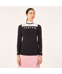 オークリー ELEVATE COOL STR. BREATH LS MOCK ゴルフウェア/ POLO SHIRT ポロシャツ/ GOLF レディース・ゴルフ/ OAKLEY