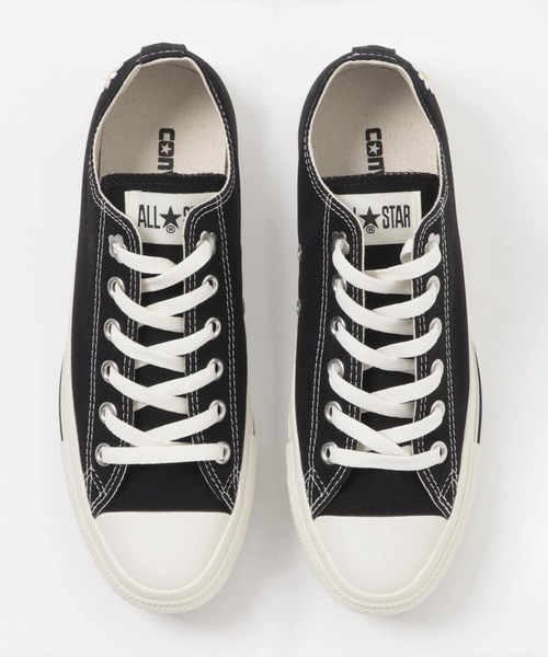 CONVERSE（コンバース）の「CONVERSE　ALL STAR FLOWEREYELETS OX（スニーカー・レディース・ブラック・23.5/24/24.5）」の3枚目の写真