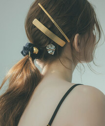 Noble | 《WEB限定追加》NN/エヌエヌ バレッタSET(ゴールド)(バレッタ/ヘアクリップ)