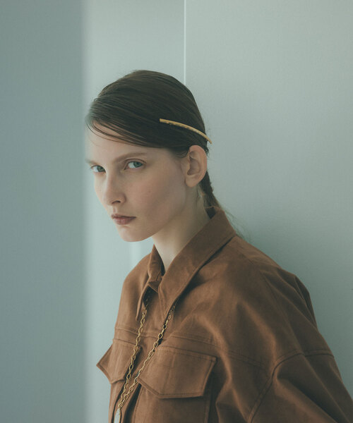 Noble（ノーブル）の「《WEB限定追加》NN/エヌエヌ バレッタSET(ゴールド)（バレッタ/ヘアクリップ・レディース・ゴールド・FREE）」の4枚目の写真