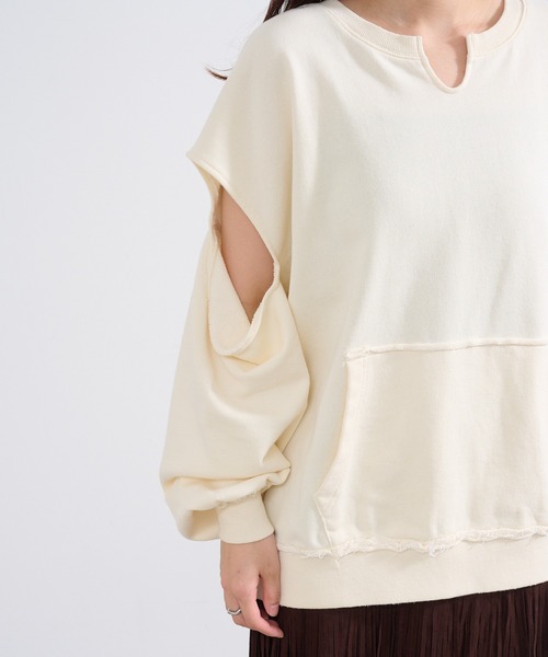 kastane カットアウトBIGスウェット Kastane】カットアウトBIGスウェット[品番：PALW0005733]｜PAL