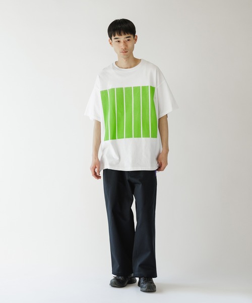 FACETASM（ファセッタズム）の「FACETASM/ファセッタズム 7BARS BIG TEE Ｔシャツ（Tシャツ/カットソー・メンズ・ブラック/ブルー/ホワイト・5）」の13枚目の写真