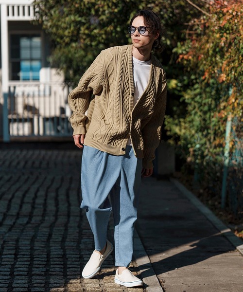CAMBIO（カンビオ）の「mp13249-Deformed Silhouette Stretch Denim Pants デニムパンツ（デニムパンツ・メンズ・サックスブルー/ブラック/ネイビー・M/L/S）」の21枚目の写真
