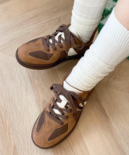 WEGO（ウィゴー）の「WEGO/2WAYシュータンスニーカー（スニーカー・レディース・ブラック/ブラウン・MEDIUM/LARGE）」の12枚目の写真