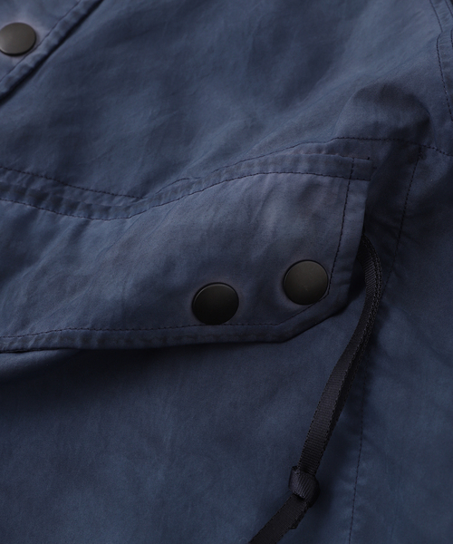 Product Twelve(プロダクトトゥエルブ)の「Product Twelve (プロダクトトゥエルブ) Garment Dyed Pullover Jacket 25SS-PBL05(その他アウター・メンズ・ブラック/ネイビー・3/2)」の9枚目の写真