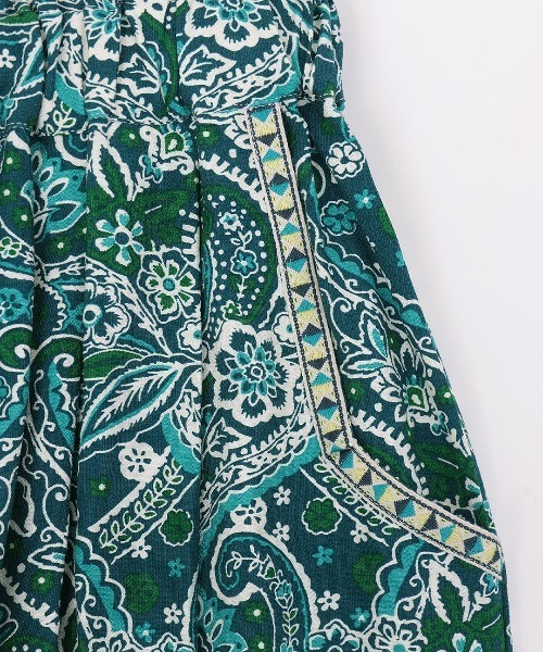 チチカカ（チチカカ）の「オリエンタル柄エッグタックパンツ（その他パンツ・レディース・ブラック/ネイビー・FREE）」の15枚目の写真