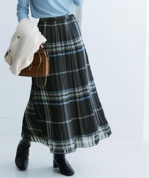 nissen | シフォンプリーツロングスカート＜大きいサイズ有＞(スカート)