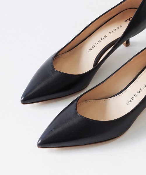 FABIO RUSCONI(ファビオルスコーニ)の「FABIO RUSCONI (ファビオ ルスコーニ) / エレガントポインテッドパンプス 2634(パンプス・レディース・アイボリー/ブラック・38/39/35/36/37)」の14枚目の写真