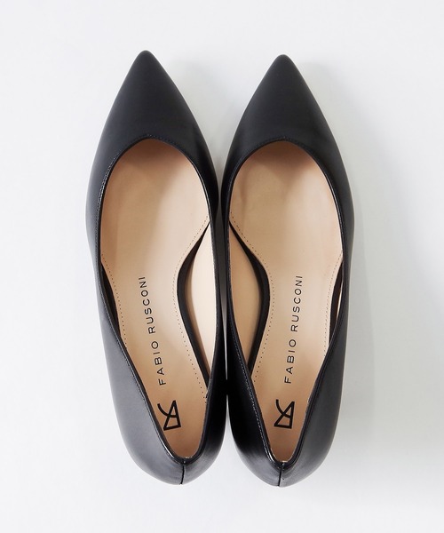 FABIO RUSCONI(ファビオルスコーニ)の「FABIO RUSCONI (ファビオ ルスコーニ) / エレガントポインテッドパンプス 2634(パンプス・レディース・アイボリー/ブラック・38/39/35/36/37)」の15枚目の写真