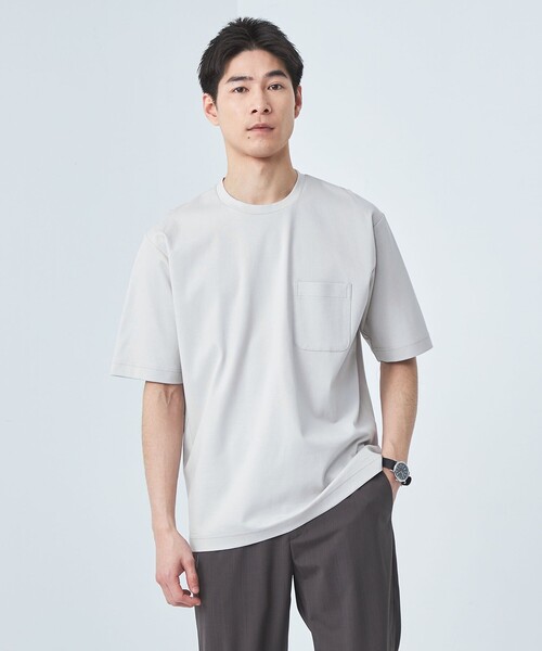 【関税込み】TAAKK グリーン クルーネックTシャツ ソフトフライスクルーネックTシャツ（LOC） |ファッション通販のDHC