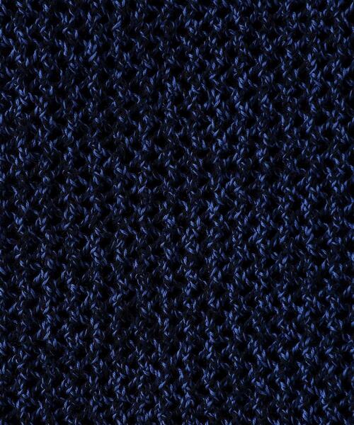 TAKEO KIKUCHI（タケオキクチ）の「【THE FLAGSHIP】ペーパーライク メランジニット（ニット/セーター・メンズ・ネイビー/ブラウン系その他・02/04/03）」の10枚目の写真