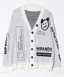 HIPANDA（ハイパンダ）の「(HIPANDA ハイパンダ) 男女兼用 HIIPANDA グラフィティ ロゴ カーディガン（カーディガン/ボレロ）」